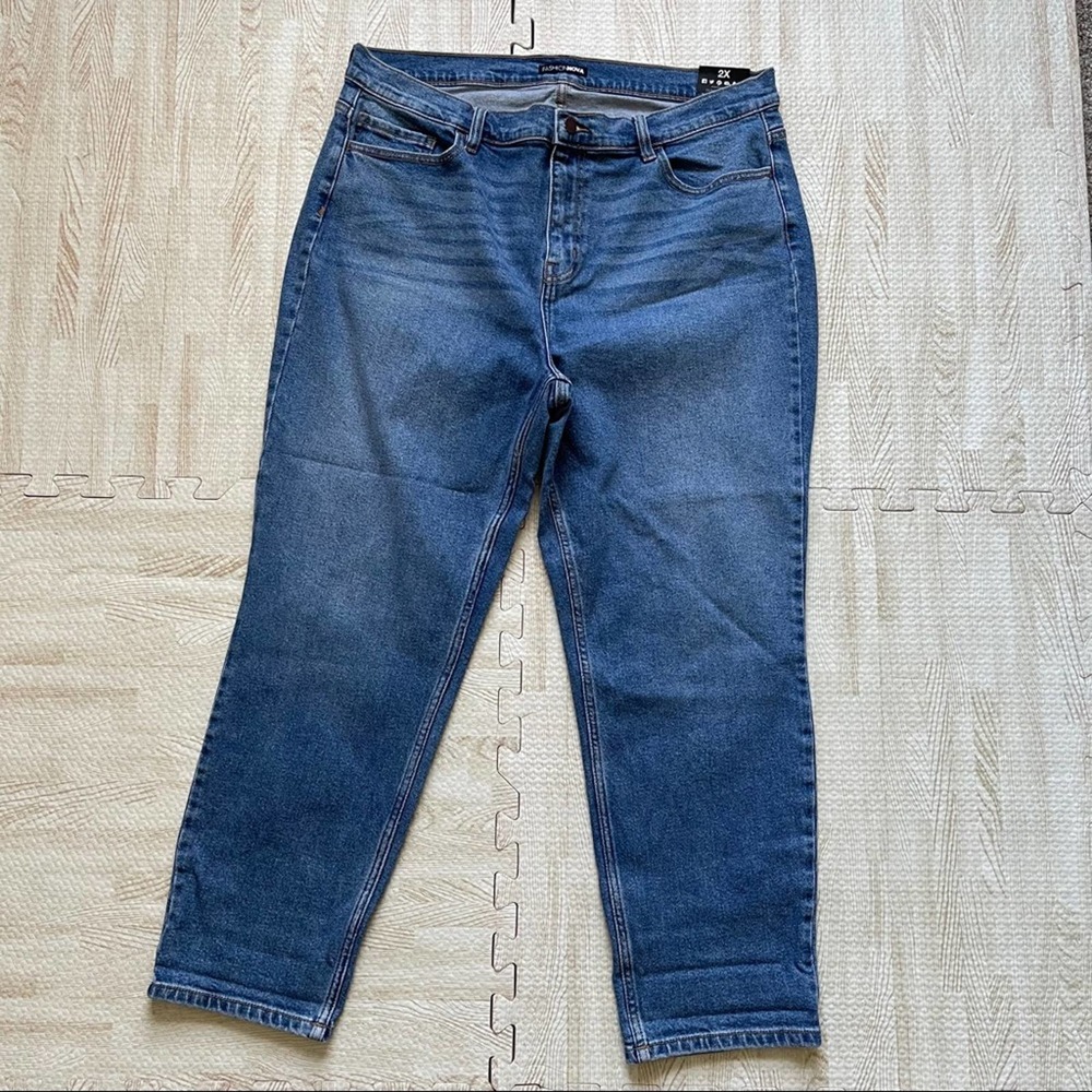 NWT Fashion Nova I Got It From My Mama Jeans